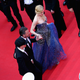 Illustration for article titled Regal Gowns and Hideous Hair at the Cannes Grace of Monaco Premiere